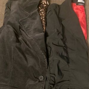 Lot of 2 Black Blazers Size L-XL